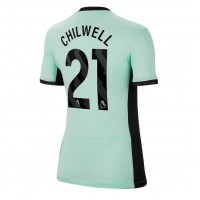 Billiga Chelsea Ben Chilwell #21 Tredje fotbollskläder Dam 2023-24 Kortärmad